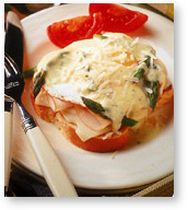 Swiss & Asparagus Eggs Benedict