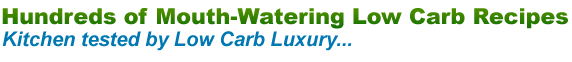 The Low Carb Luxury Ultimate Recipe Collection on CD Rom